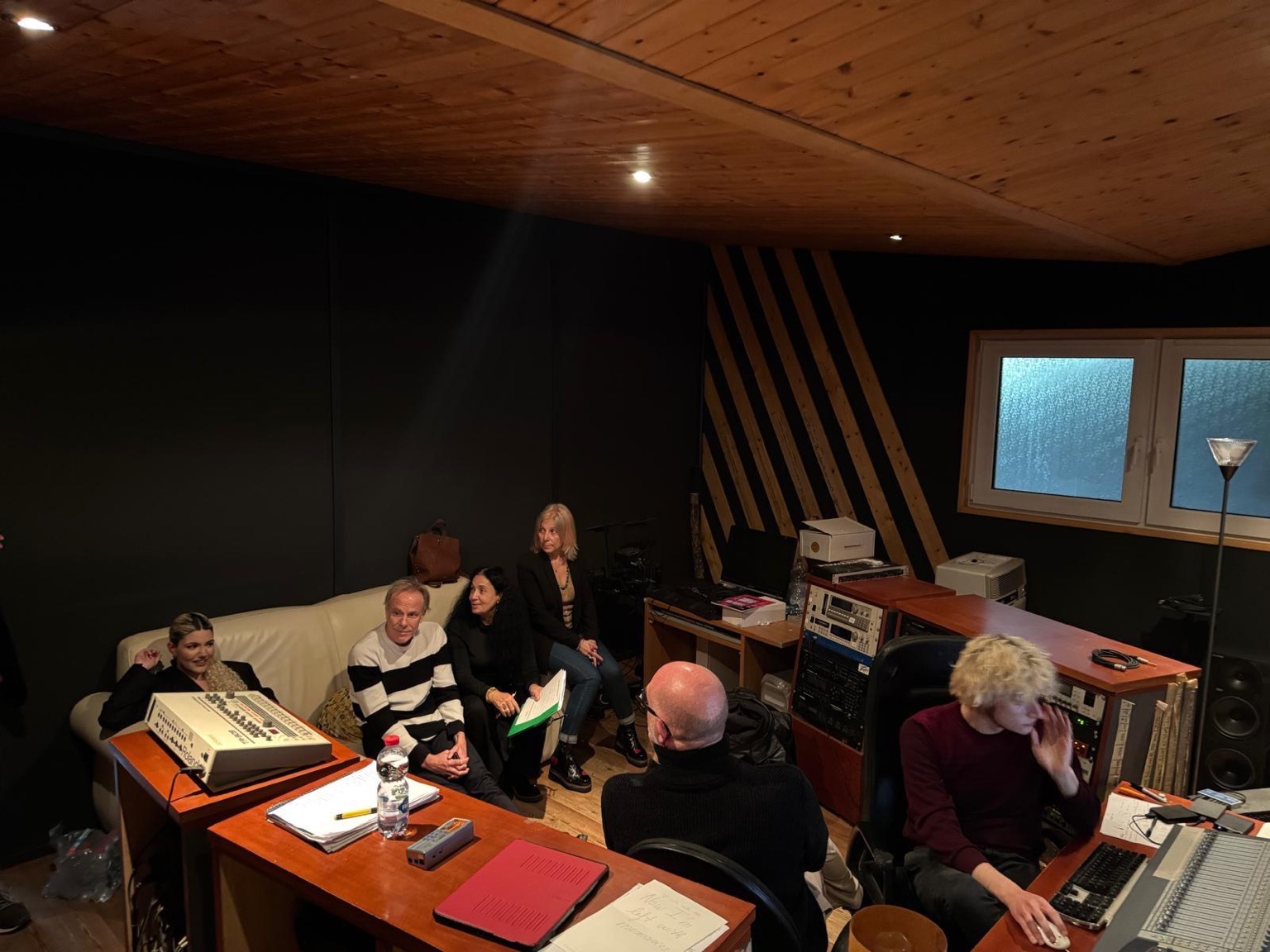 Longing For You control room session