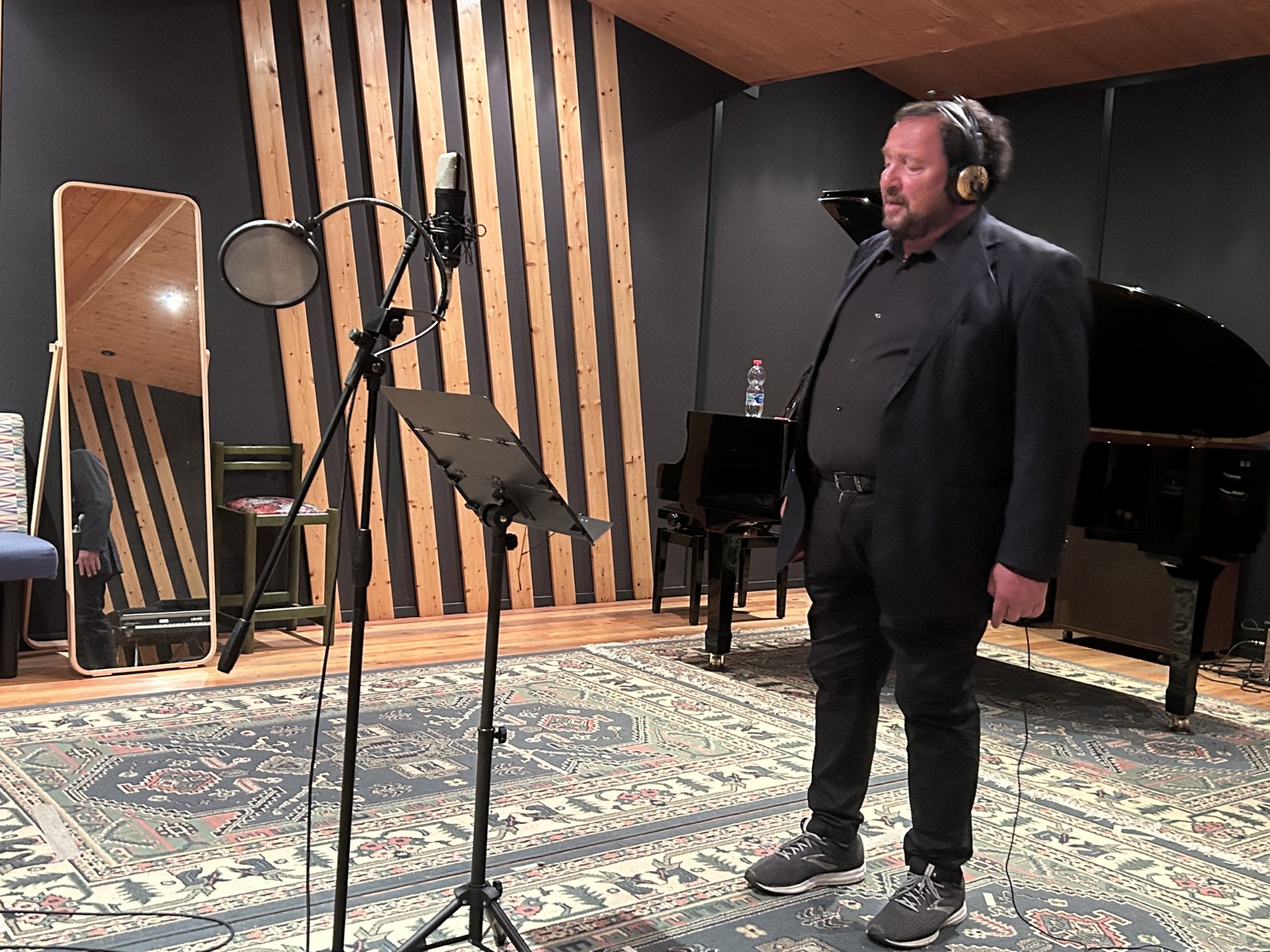 Augusto Celsi recording Longing For You